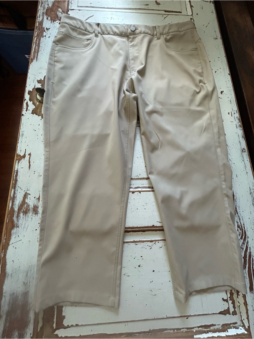 Puma Men’s Beige Khaki Casual Chinos